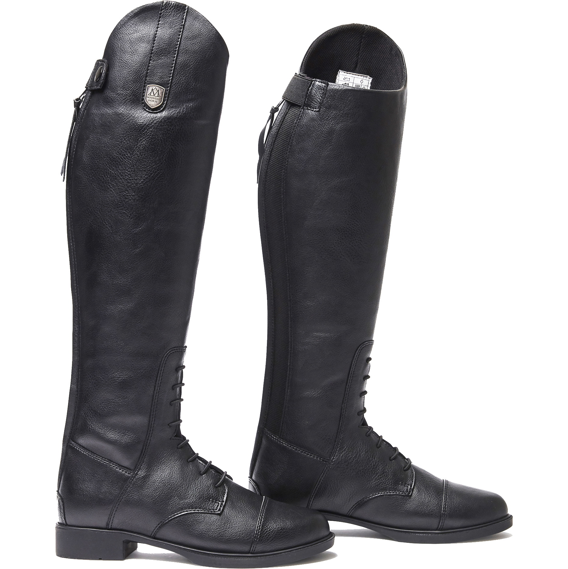 Mountain Horse Junior Veganza Long Riding Boots - Black